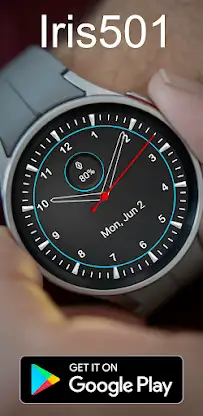 Classic Analog Watch Iris501 screenshot 4