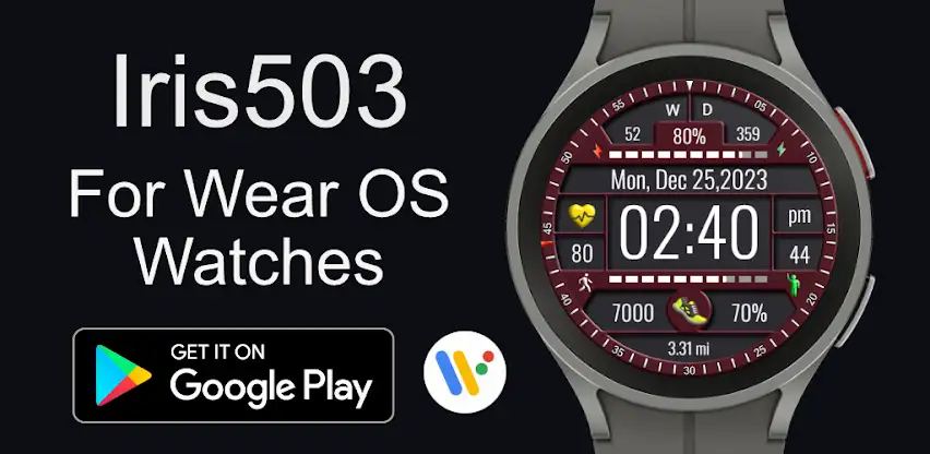 Iris503 Digital Watch Face screenshot 8