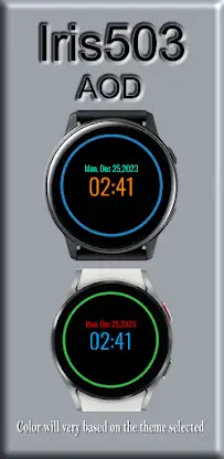 Iris503 Digital Watch Face screenshot 6