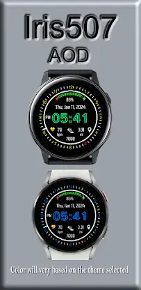 Iris507 Digital Watch Face screenshot 3