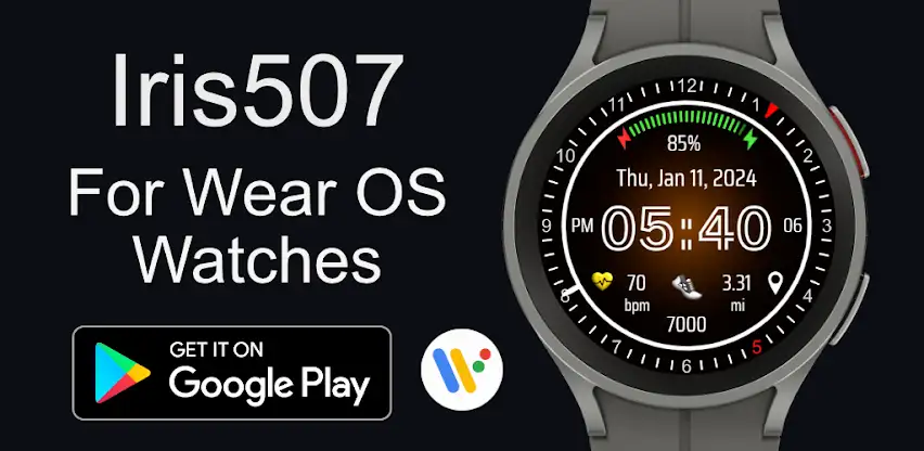 Iris507 Digital Watch Face screenshot 8