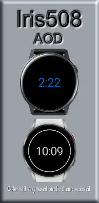 Iris508 Digital Watch Face screenshot 3
