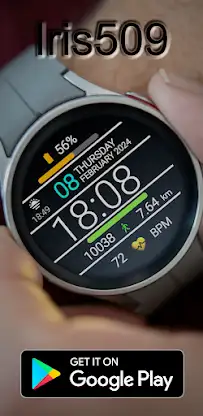 Iris509 Digital Watch Face screenshot 4