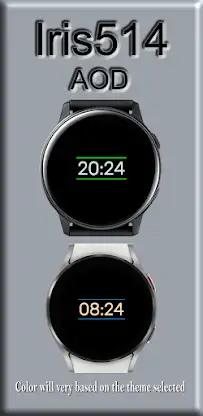 Iris514 Digital Watch Face screenshot 6
