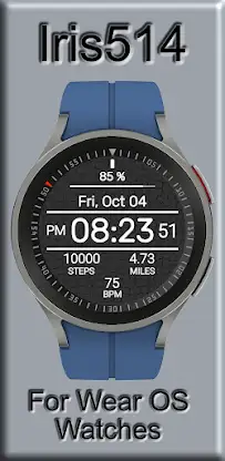 Iris514 Digital Watch Face screenshot 1