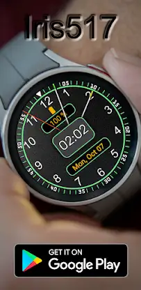 Iris517 Hybrid Watch Face screenshot 2