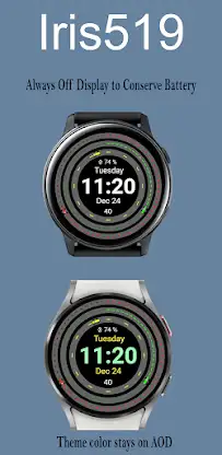 Racetrack Watch Face Iris519 screenshot 5