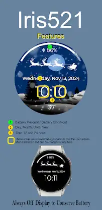 Iris521 Christmas Watch screenshot 2