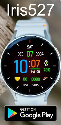 Classic Digital Watch Iris527 screenshot 3
