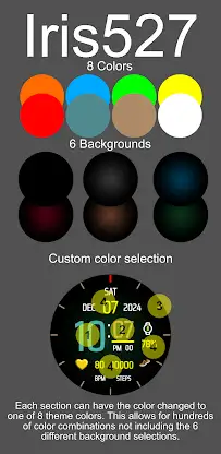 Classic Digital Watch Iris527 screenshot 6