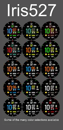 Classic Digital Watch Iris527 screenshot 7