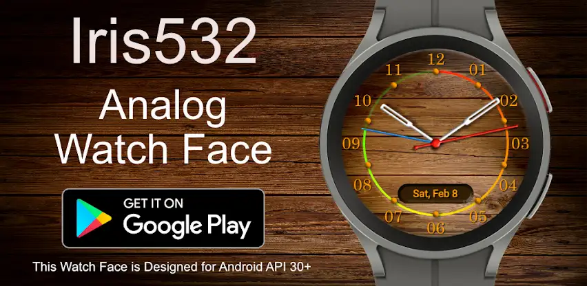 Simple Analog Watch Iris532 screenshot 7