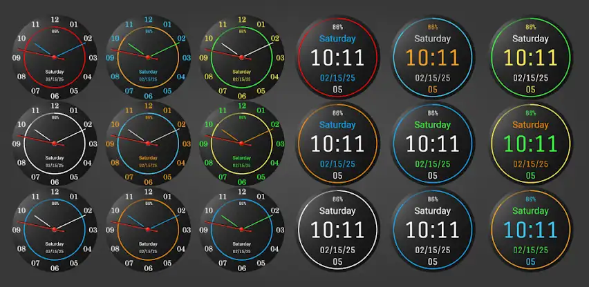 Analog Digital Watch Iris533 screenshot 5