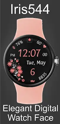 Iris544 Elegant Digital Watch screenshot 1
