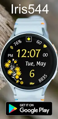 Iris544 Elegant Digital Watch screenshot 3