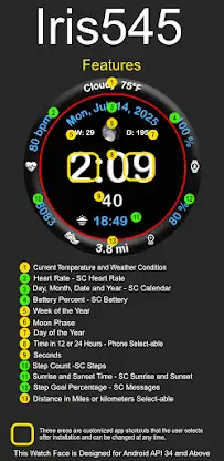 Iris545 Multi-Function Watch screenshot 6