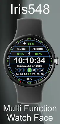 Iris548 Multi-Function Watch screenshot 1
