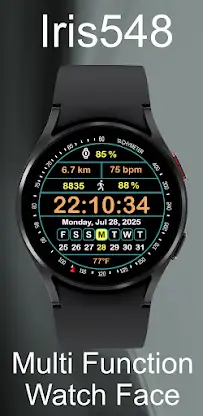 Iris548 Multi-Function Watch screenshot 3