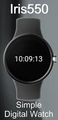 Iris550 Simple Digital Watch screenshot 1
