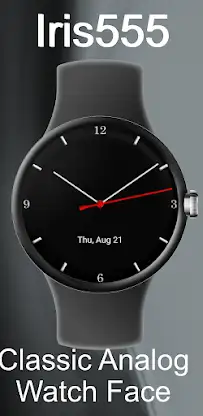 Iris555 Classic Analog Watch screenshot 1