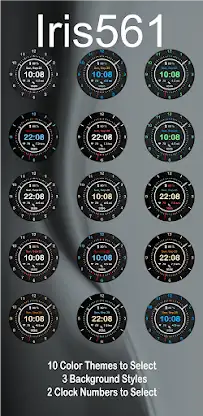 Iris561 Hybrid Watch Face screenshot 7