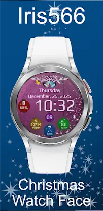 Iris566 Christmas Watch Face screenshot 3