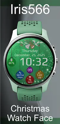 Iris566 Christmas Watch Face screenshot 2