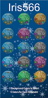 Iris566 Christmas Watch Face screenshot 7