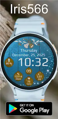 Iris566 Christmas Watch Face screenshot 4