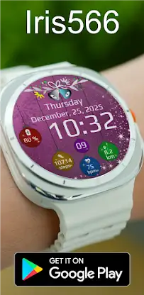 Iris566 Christmas Watch Face screenshot 5