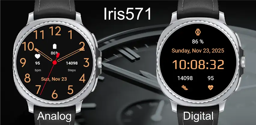 Iris571 Analog Digital Watch screenshot 4