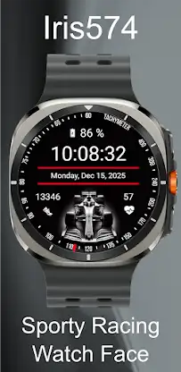 Iris574 Sporty Theme Watch screenshot 2
