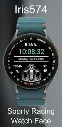 Iris574 Sporty Theme Watch screenshot 4