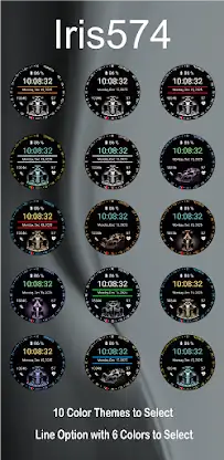 Iris574 Sporty Theme Watch screenshot 7