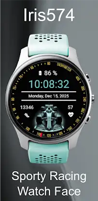 Iris574 Sporty Theme Watch screenshot 3