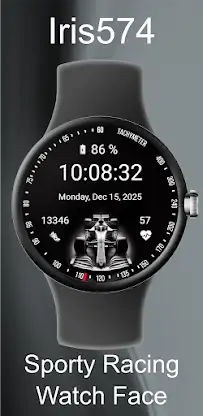 Iris574 Sporty Theme Watch screenshot 1
