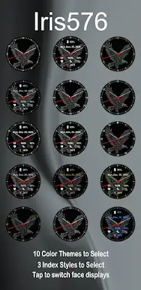 Iris576 Eagle Theme Watch Face screenshot 7
