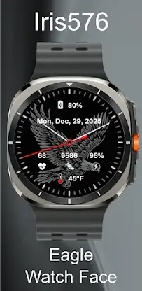 Iris576 Eagle Theme Watch Face screenshot 2