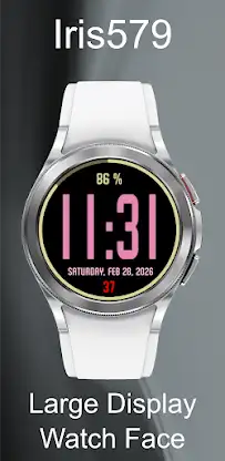 Iris579 Large Display Face screenshot 4