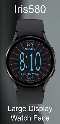 Iris580 Large Display Watch screenshot 5