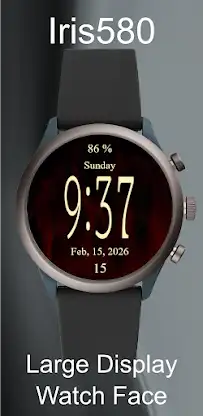 Iris580 Large Display Watch screenshot 3