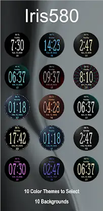 Iris580 Large Display Watch screenshot 7