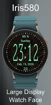 Iris580 Large Display Watch screenshot 4