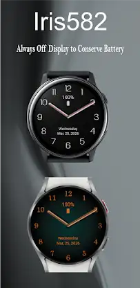 Iris582 Simple Analog Watch screenshot 8