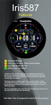 Iris587 Multi Function Watch screenshot 6