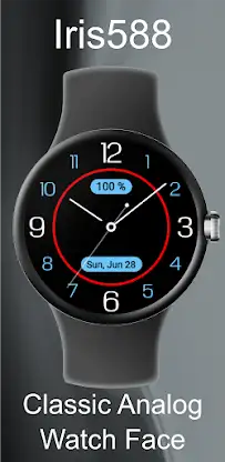 Iris588 Classic Analog Watch screenshot 1