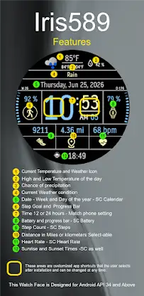 Iris589 Multi-Funcion Watch screenshot 6
