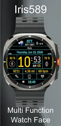 Iris589 Multi-Funcion Watch screenshot 2