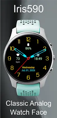 Iris590 Classic Anolog Watch screenshot 3