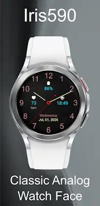 Iris590 Classic Anolog Watch screenshot 4